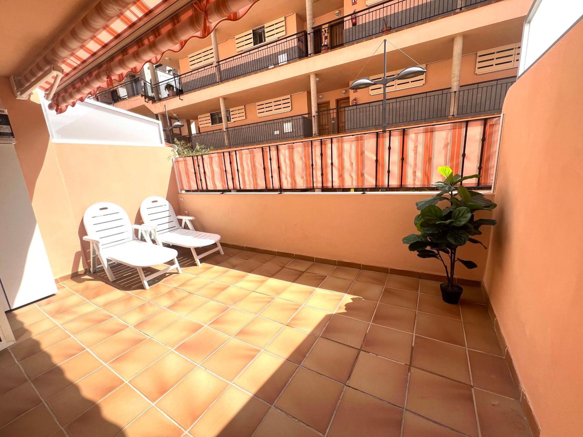 Los Cristianos Piscina Y Terraza Apartment Luaran gambar